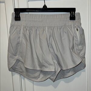 Lululemon off-white Athletic Shorts